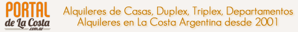 Alquileres en La Costa